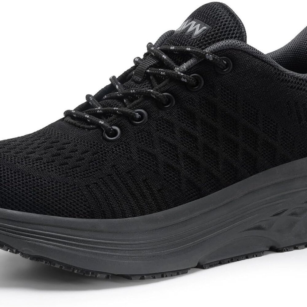 Women's Water Resistant Non Slip Work Shoes Cushioned Support Kitchen Sneakers